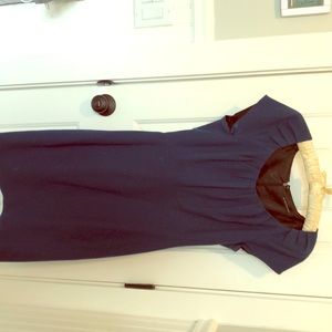 Elie Tahari dark teal dress